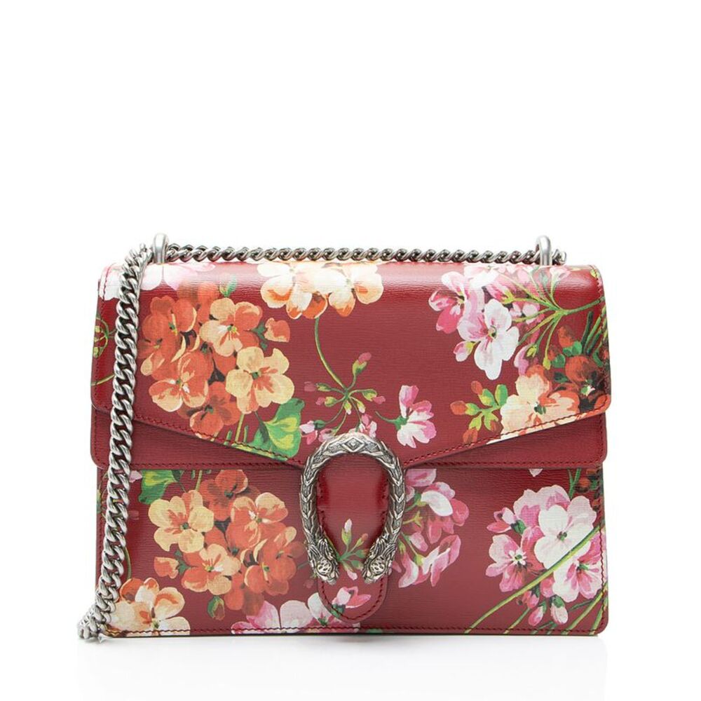 Gucci Leather Blooms Dionysus Large Shoulder Bag